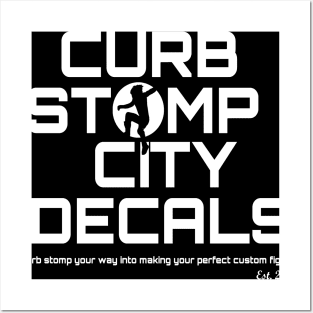CurbStompCityDecal EST. 2014 Posters and Art